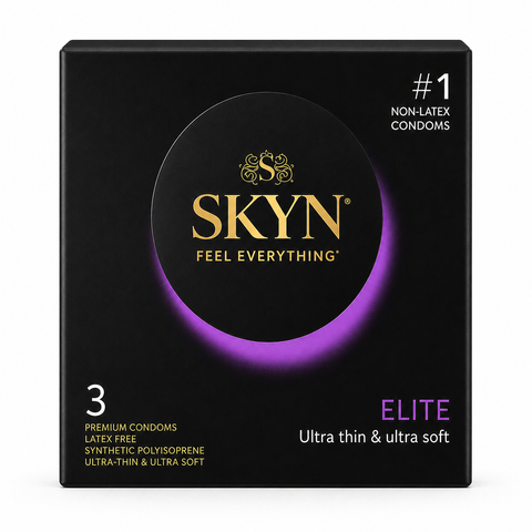 Безлатексні супер тонкі презервативи SKYN Elite 3 шт SOE3 фото