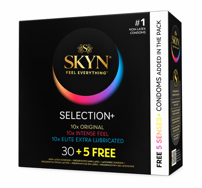 Набір безлатексних презервативів SKYN Selection + 35 шт SOSEL35 фото