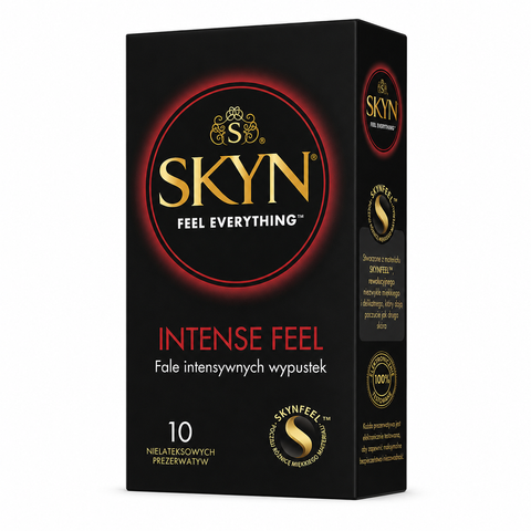 Безлатексні презервативи SKYN Intense Feel з хвилеподібною текстурою 10 шт SOIF10 фото