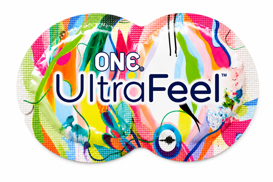Ультратонкі презервативи ONE Ultra Feel з додатковим пакетиком лубриканту 1 шт 112300C фото
